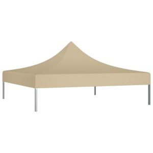 Techo de carpa para celebraciones tela beige 270 g/m² 290x2…
