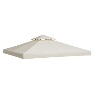Techo reemplazo para carpa 300x300 cm crema