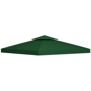 Techo reemplazo para carpa 300x300 cm verde