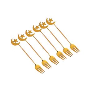 Tenedores dorados Estambul - lote de 6