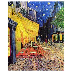 Terraza de Café porLa Noche - Vincent Van Gogh - cm. 80x100
