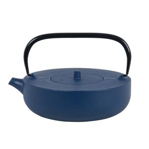 Tetera de hierro fundido azul 1,03L
