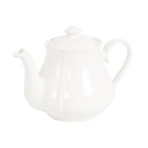 Tetera gres blanco 1L