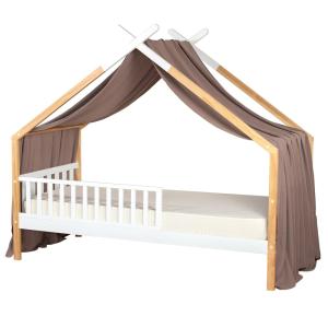 Tienda de Cama Dosel de Cama Casa  Marron 420 x 130 cm