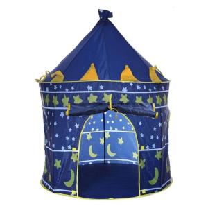 Tienda de poliéster azul ø105x125cm