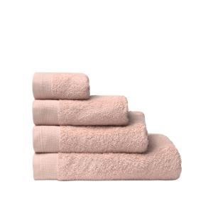 Toalla baño algodón egipcio rosa 70x140