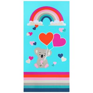Toalla de microfibra niño  koala" 70x140 multicolor"