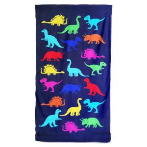 Toalla de playa de microfibra para niños - Dino - 70x140cm…