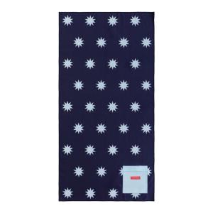 Toalla playa niños microfibra 75x150cm azul