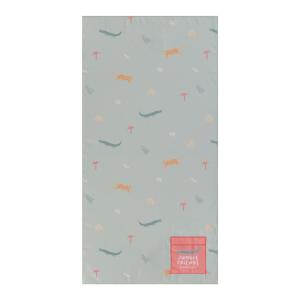 Toalla playa niños microfibra 75x150cm verde
