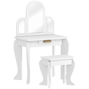Tocador infantil 52x32x85 cm blanco