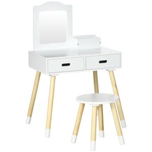 Tocador infantil 60x40x95 cm blanco
