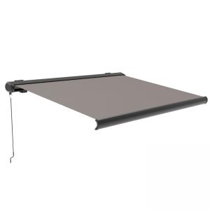 Toldo de aluminio topo de 295x25m con caja integrada