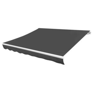 Toldo de lona tela gris antracita 400x300 cm