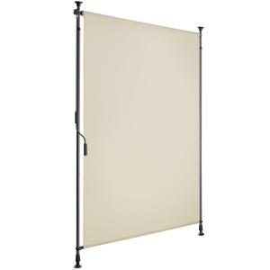 Toldo de pinza con manivela, altura ajustable, 100x310 cm,…