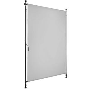 Toldo de pinza con manivela, altura ajustable, 100x310 cm,…