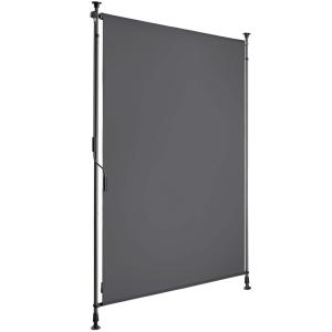 Toldo de pinza con manivela, altura ajustable, 100x310 cm,…