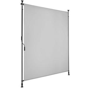 Toldo de pinza con manivela, altura ajustable, 120x310 cm,…
