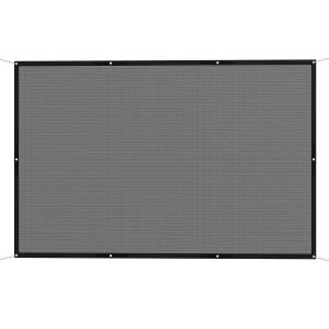 Toldo de vela 305x200 cm negro