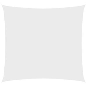 Toldo de vela cuadrado tela oxford blanco 6x6 m