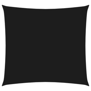 Toldo de vela cuadrado tela oxford negro 4,5x4,5 m
