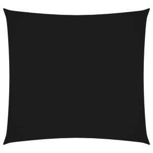 Toldo de vela cuadrado tela oxford negro 4x4 m