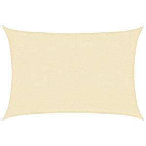 Toldo de vela poliéster beige 160 g/m² 2x3 m