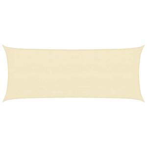 Toldo de vela poliéster beige 160 g/m² 2x5 m