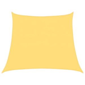 Toldo de vela poliéster beige 160 g/m² 3/4x3 m