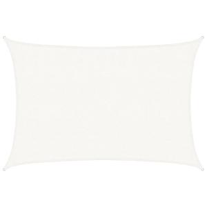 Toldo de vela poliéster blanco 160 g/m² 2,5x4 m