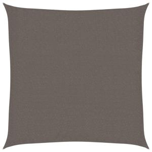 Toldo de vela poliéster gris oscuro 160 g/m² 3x3 m