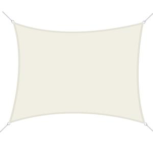 Toldo de vela rectangular 300x300 cm beige