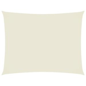 Toldo de vela rectangular tela oxford beige 2,5x3,5 m