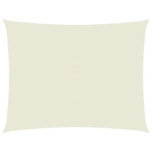 Toldo de vela rectangular tela oxford beige 2,5x4 m