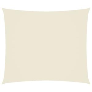 Toldo de vela rectangular tela oxford beige 2x2,5 m