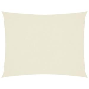 Toldo de vela rectangular tela oxford beige 2x3 m