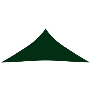 Toldo de vela tela verde oscuro 400x400 cm