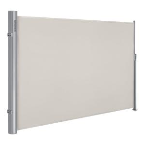 Toldo lateral extensible de 160 x 350 cm de color beige