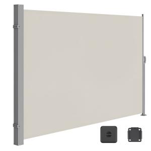 Toldo lateral extensible de 200 x 300 cm de color beige