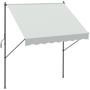 Toldo manual beige 200 x 175 x 310 cm