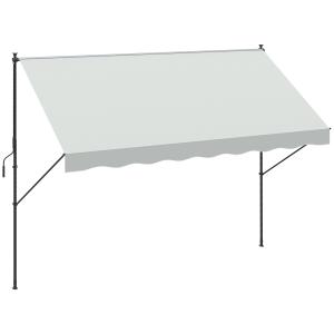 Toldo manual beige 300 x 175 x 310 cm