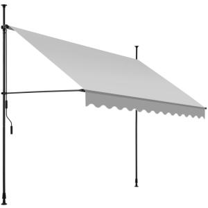 Toldo plegable para balcón con manivela ajustable en altura…