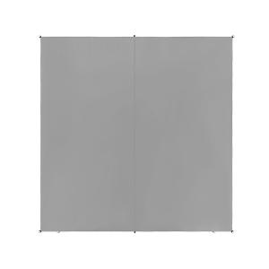 Toldo vela 300 cm 300 cm gris