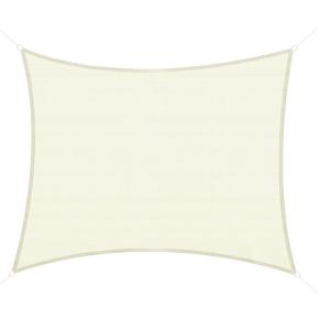 Toldo vela rectangular 300x400 cm crema