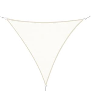 Toldo vela triangular beige 300 x 300 x 300 cm