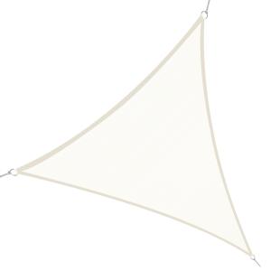 Toldo vela triangular color beige 400 x 400 x 400 cm