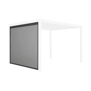 Toldo vertical de 3m para pérgola bioclimática, antracita
