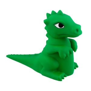 Tope para puerta  verde silicona  13 x 5 x 11 cm