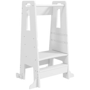 Torre de aprendizaje 45x47.5x91 cm blanco