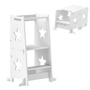 Torre de aprendizaje 60x44.5x86 cm blanco